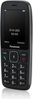 Panasonic KX‑TF400 4G mobilni telefon za seniorje, črn