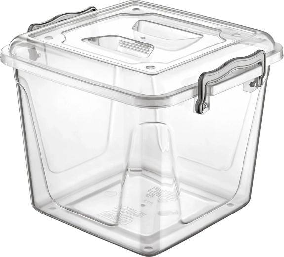 Nizek kvadraten shranjevalni zaboj Multi 8,5 l