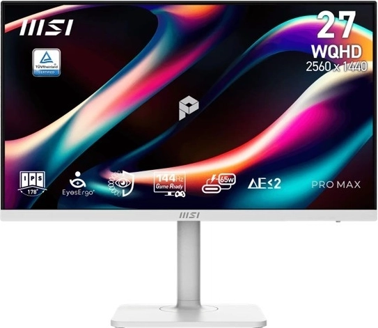 MSI pro max 271qphw 27" bel WQHD 144 Hz monitor