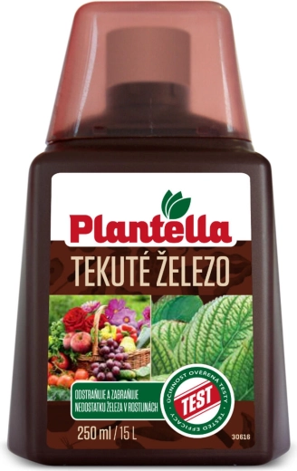 Tekoče železo – mineralno gnojilo za rastline 250 ml Plantella