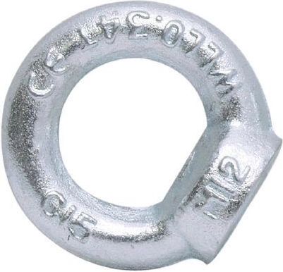 Obešalna matica M6 DIN 582 – set 10 kos