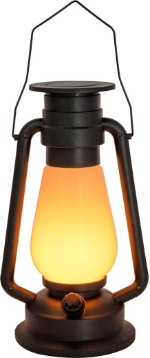 Solarna viseča svetilka petrolejka, toplo bela, 72 LED