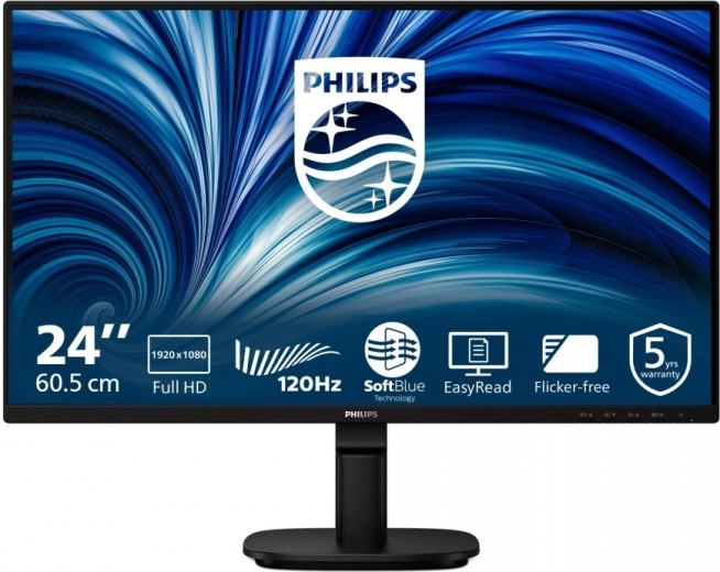 Monitor 23,8" IPS 120 Hz s HDMI, DisplayPortom, VGA in zvočniki