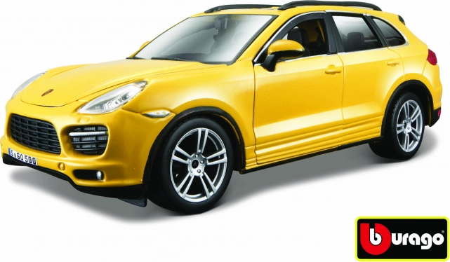 Bburago 1:24 Porsche Cayenne Turbo rumena 18-21056
