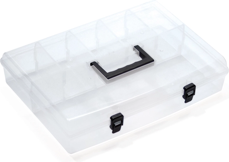 Plastični organizator Prosperplast s prozornim pokrovom