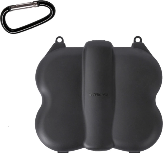 Sunnylife transportni etui s karabinom za DJI Neo 2 črn - 1 kos