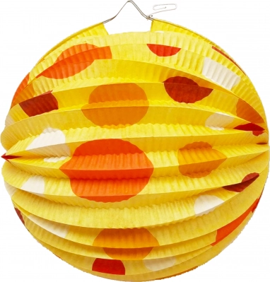 Papirnati lampijon krogla 25 cm