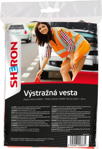 Opozorilni telovnik SHERON CZ/SK
