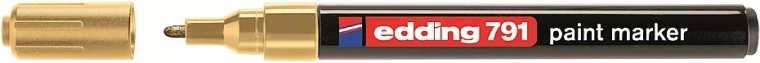 Zlati lakirni marker Edding 791