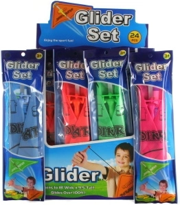 Izstrelitveno jadralno letalo za otroke