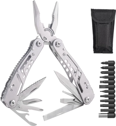 Multitool 24 v 1 RENEW FORCE z biti, adapterjem in etuijem