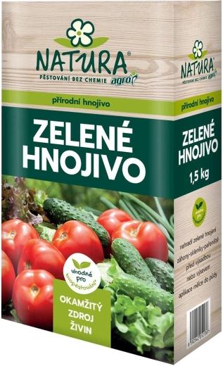 NATURA zeleno gnojilo – naravno organsko gnojilo v peletah 1,5 kg