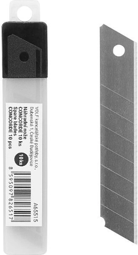 Nadomestna odlomljiva rezila 18 mm CONCORDE, 10 kos