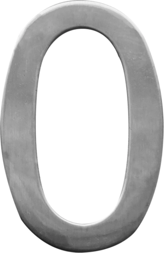 Hišna številka STAR 0, 75 mm, nerjaveče jeklo