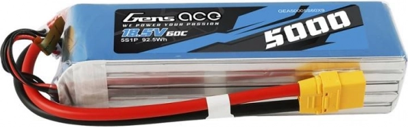 LiPo baterija Gens Ace 5000mAh 18,5V 60C za RC modele