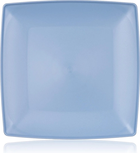 Servirni pladenj Culinaria 23,5 × 23,5 cm, svetlo moder plast