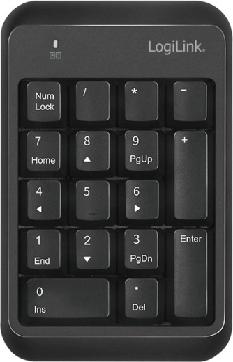 Bluetooth numerična tipkovnica LogiLink v5.1 črna