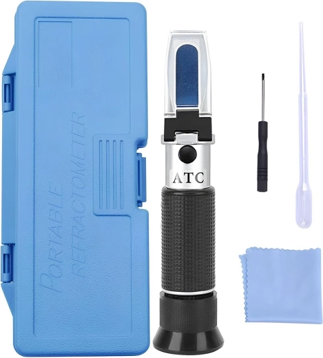 RENEW FORCE refraktometer za alkohol 0–80 % z ATC - 1 kos