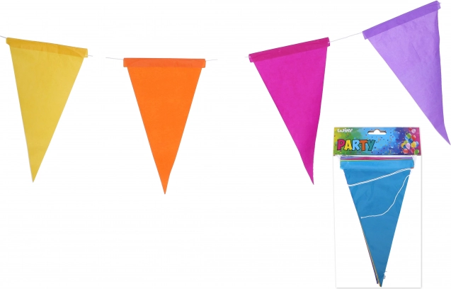 Papirnata girlanda z zastavicami