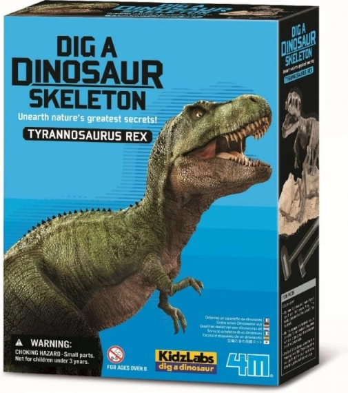 Izkopavanje dinozavrovih kosti T‑Rex – izobraževalni komplet