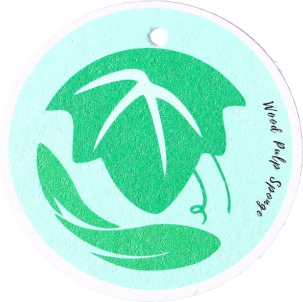 Naravna gobica za posodo - zelena