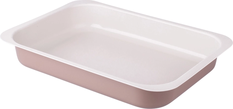 Stisnjen pekač 36 × 26 cm Caffe Creme z nelepljivo prevleko
