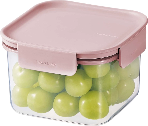 Posoda za živila LocknLock Classic Plus 860 ml, rožnata