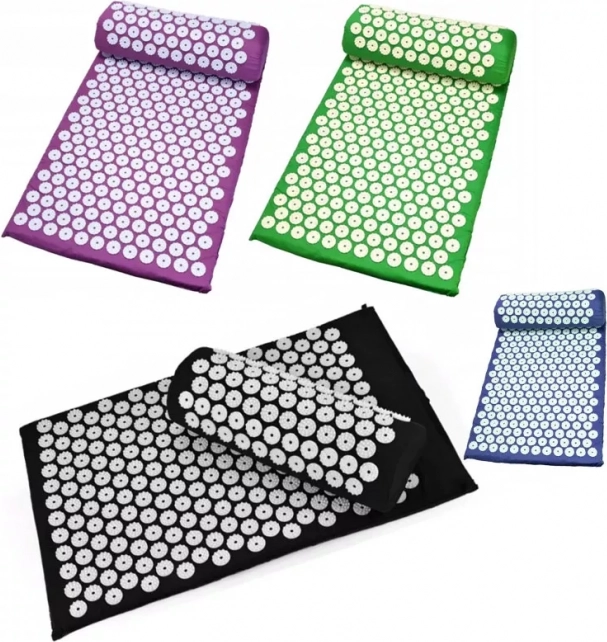 Akupresurna blazina z vzglavnikom – Modra