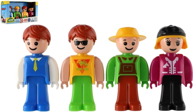 Komplet figur LENA zelena – 4 figurice za TRUXX