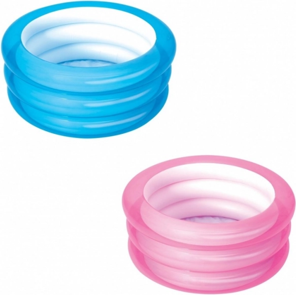 Mini bazen rožnat/moder 70 x 30 cm