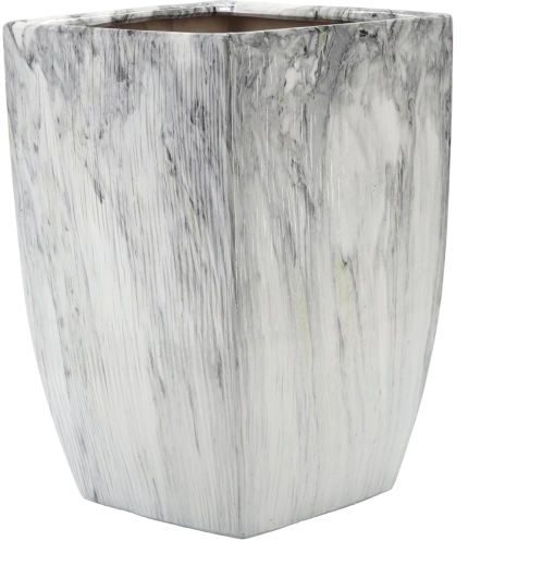 Keramični okrasni lonec za rože Lindon marmor 40 cm