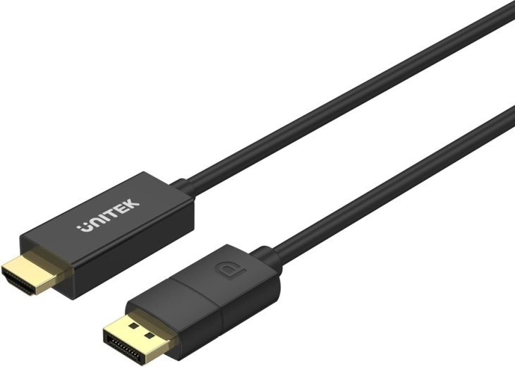 Unitek kabelski adapter DisplayPort 1.2 na HDMI 4K 60 Hz 1,8 m - 1 kos