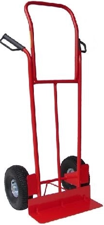 Voziček z napihljivimi kolesi 300 mm, nosilnost 400 kg – češki izdelek