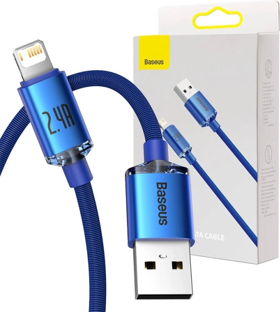 Baseus Crystal Shine moder USB v Lightning kabel