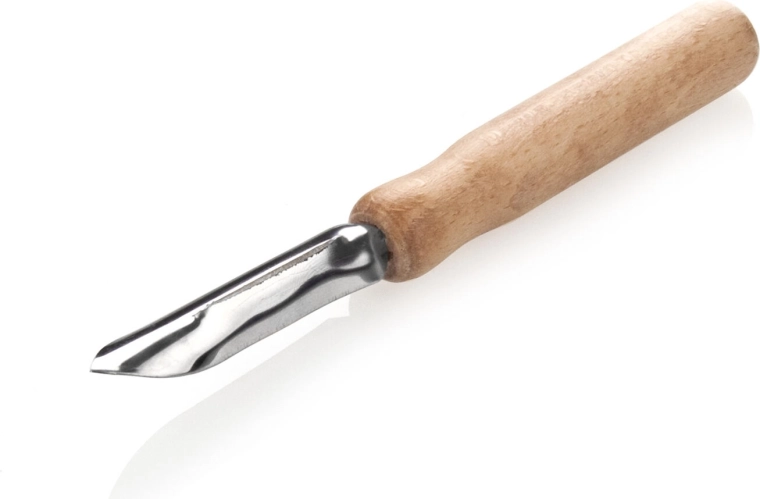 Lupilec za krompir in zelenjavo BRILLANTE z bukovim ročajem