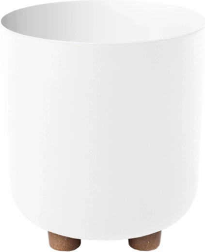 Cvetlični lonec Sofia 190 mm bel – mat keramika