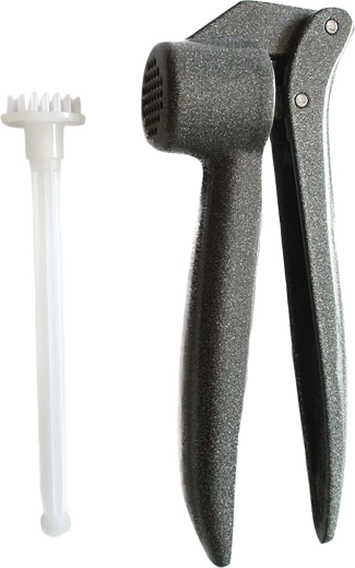 Stiskalnik za česen z plastičnim čistilcem