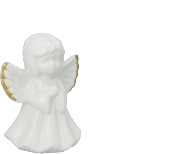 Božična dekorativna figurica angela – 1 kos