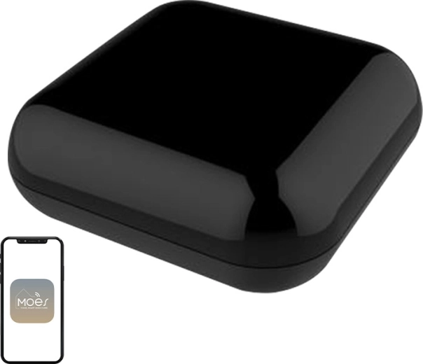 Moes pametni univerzalni upravljalnik Wi‑Fi IR/RF UFO-R2-RF – 1 kos