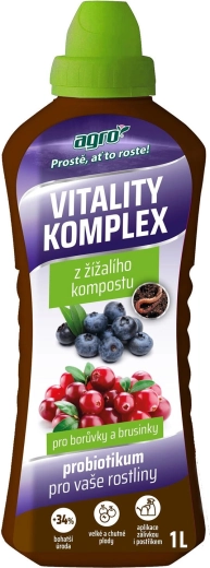 AGRO Vitality Komplex z borovnico, brusnico in probiotiki 1 l