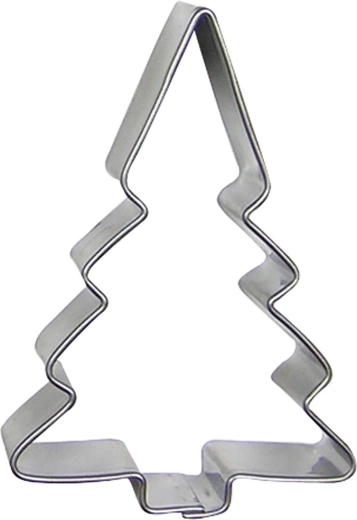 Nerjaveči modelčki za piškote – smrečica, set 10 kos