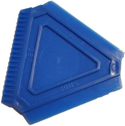 Trikotna strgala za led 8 × 8 × 8 cm, mešanica barv