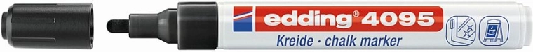 Kredni marker črne barve Edding 4095