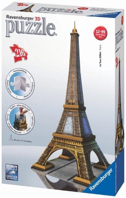 Ravensburger 3D sestavljanka Eifflov stolp