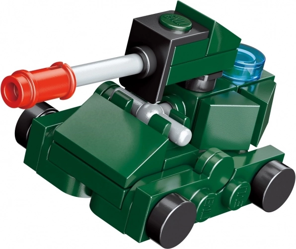 QMAN mini gradbeni set 3v1 tank