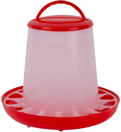 Plastični krmilnik za perutnino 1,5 kg z možnostjo obešanja