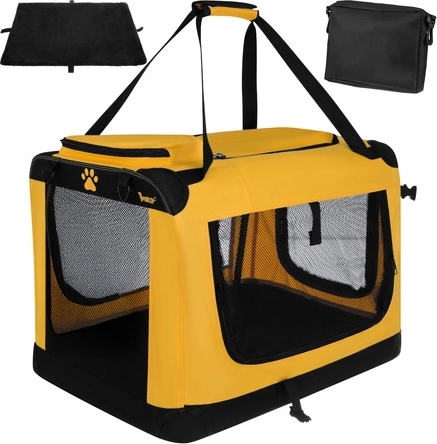 Zložljiva transportna torba za psa in mačko Purlov 60 × 42 × 44 cm