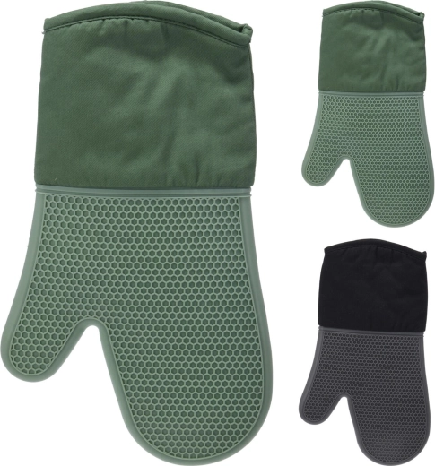 Kuhinjska prijemalka s silikonom – mešanica barv