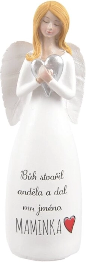 Keramični angel Mamica – dekorativna figurica