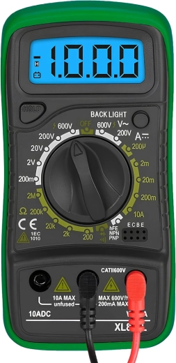 Profesionalni digitalni multimeter XL830L zelen